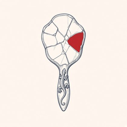 CITY BARCELONA OBJECT hand mirror