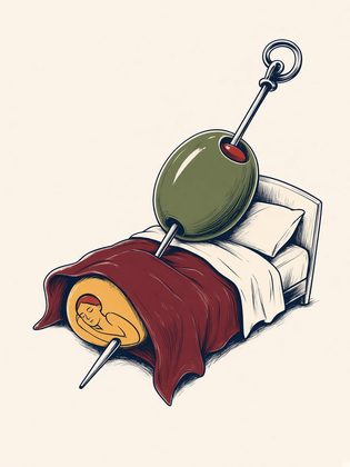 marcel dining olive bed