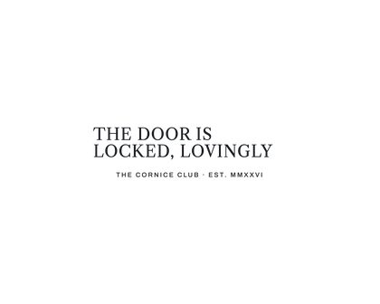 199 v12 N110 The Door Is Locked Lovingly