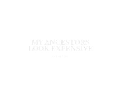 236 v12 N096 MY ANCESTORS LOOK EXPENSIVE