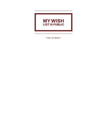 238 v12 N105 MY WISH LIST IS PUBLIC