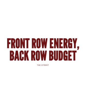 239 v12 N106 FRONT ROW ENERGY BACK ROW BUDGET
