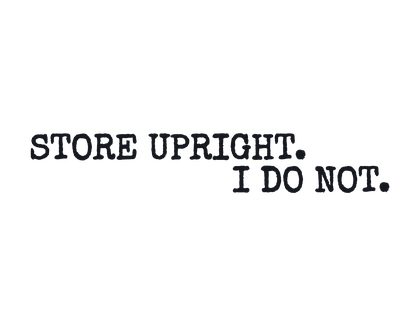 274 v12 N275 STORE UPRIGHT I DO NOT